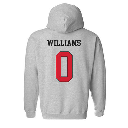 Maryland - NCAA Football : DeJuan Williams - Classic Shersey Hooded Sweatshirt-1