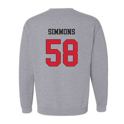 Maryland - NCAA Football : Joshua Simmons - Classic Shersey Crewneck Sweatshirt-1