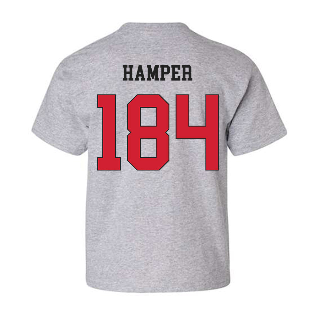 Maryland - NCAA Wrestling : Landon Hamper - Classic Shersey Youth T-Shirt-1