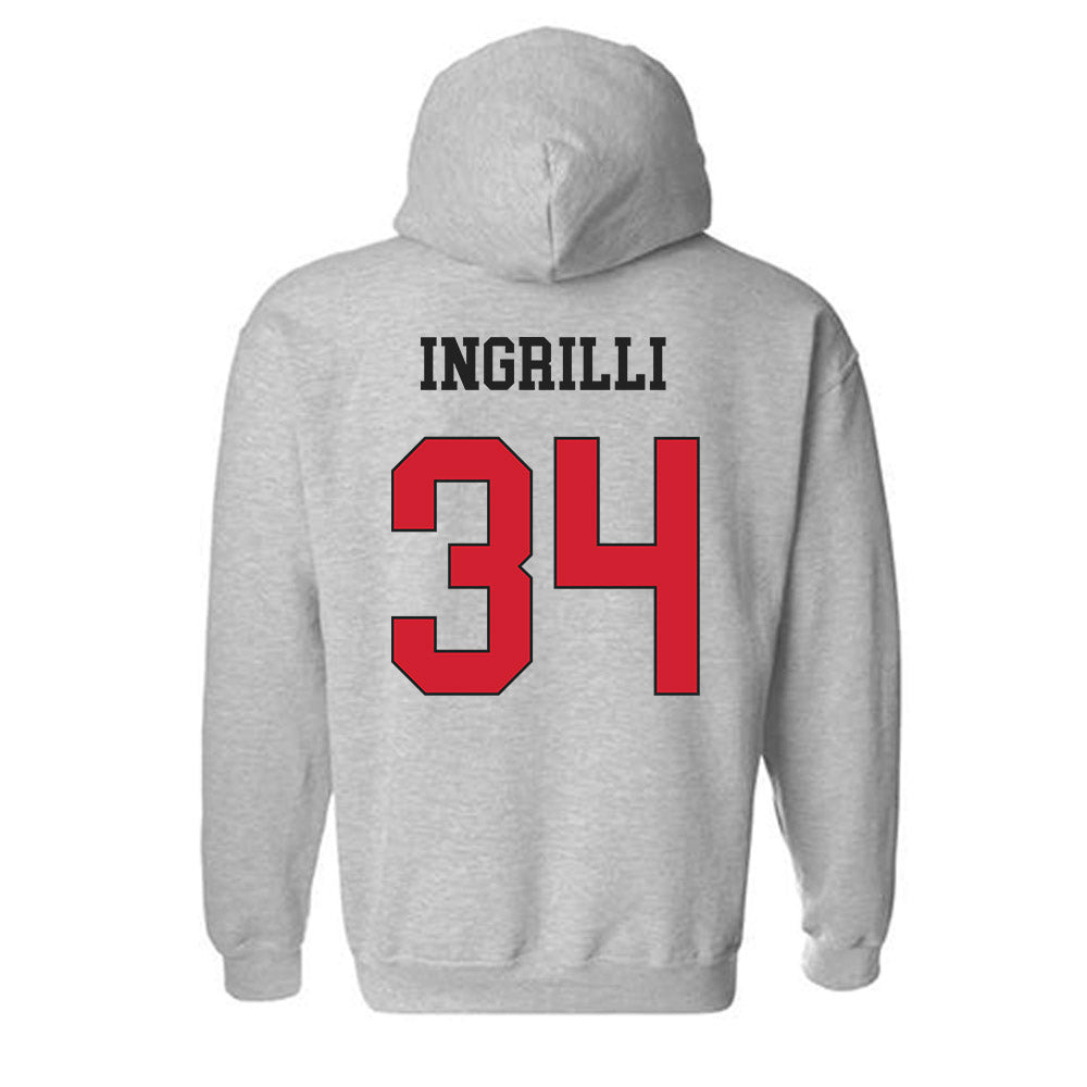 Maryland - NCAA Women's Lacrosse : Lyla Ingrilli - Classic Shersey Hooded Sweatshirt-1