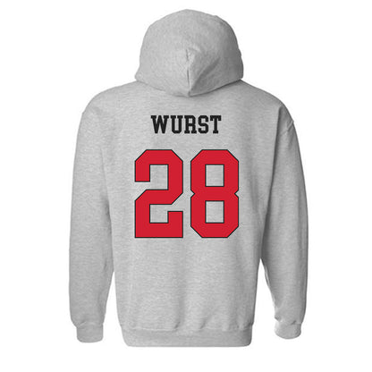 Maryland - NCAA Softball : Aubrey Wurst - Classic Shersey Hooded Sweatshirt-1