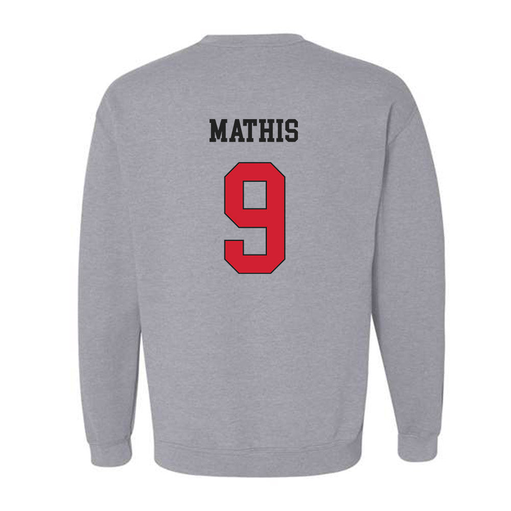 Maryland - NCAA Football : Zahir Mathis - Classic Shersey Crewneck Sweatshirt-1