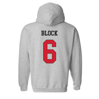 Maryland - NCAA Women's Lacrosse : Keeley Block - Classic Shersey Hooded Sweatshirt-1