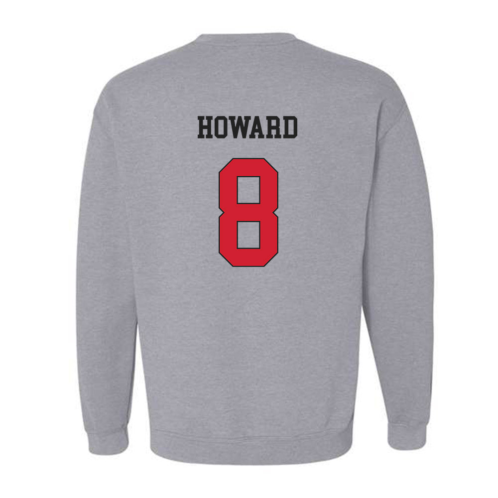 Maryland - NCAA Football : Preston Howard - Classic Shersey Crewneck Sweatshirt-1