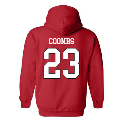 Maryland - NCAA Baseball : Bud Coombs - Classic Shersey Hooded Sweatshirt-1