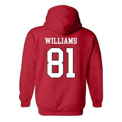 Maryland - NCAA Football : Javonte Williams - Classic Shersey Hooded Sweatshirt-1