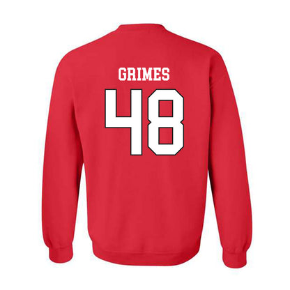 Maryland - NCAA Football : Darius Grimes - Classic Shersey Crewneck Sweatshirt-1