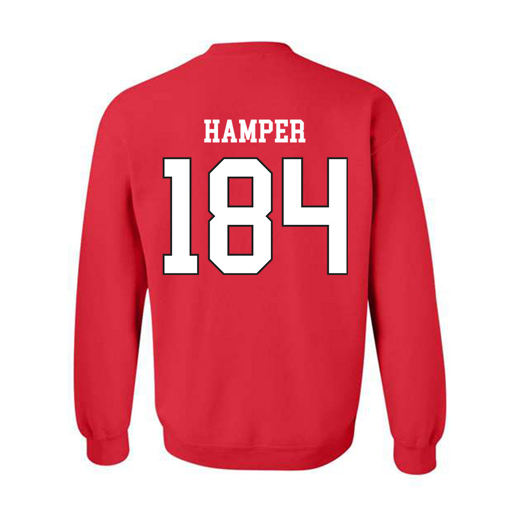 Maryland - NCAA Wrestling : Landon Hamper - Classic Shersey Crewneck Sweatshirt-1