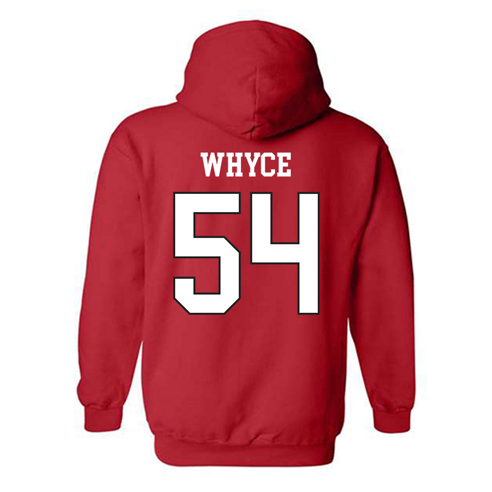 Maryland - NCAA Football : JaMarcus Whyce - Classic Shersey Hooded Sweatshirt-1