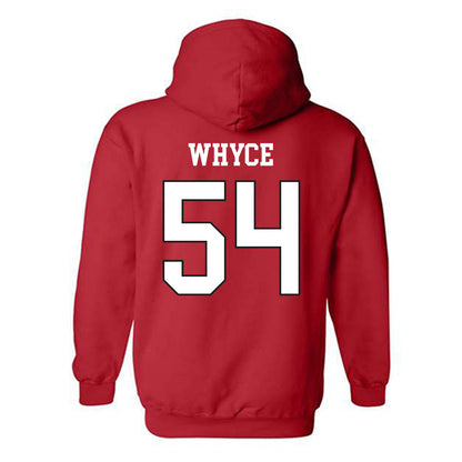 Maryland - NCAA Football : JaMarcus Whyce - Classic Shersey Hooded Sweatshirt-1