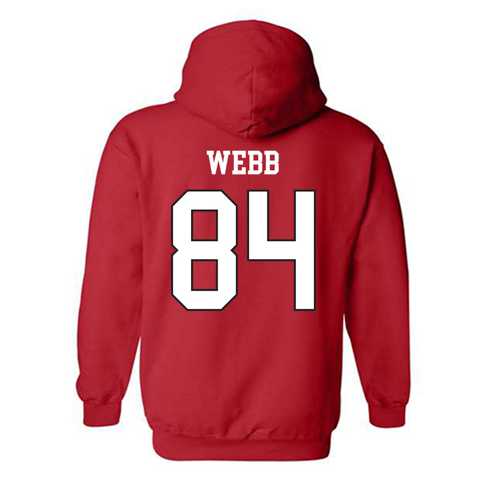 Maryland - NCAA Football : Kaleb Webb - Classic Shersey Hooded Sweatshirt-1