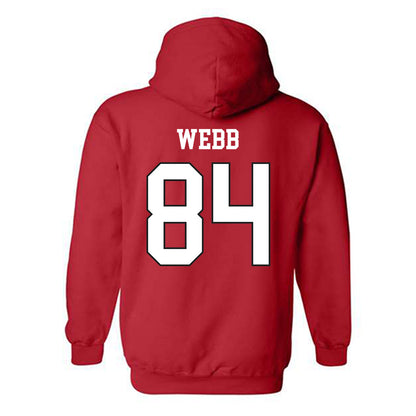 Maryland - NCAA Football : Kaleb Webb - Classic Shersey Hooded Sweatshirt-1