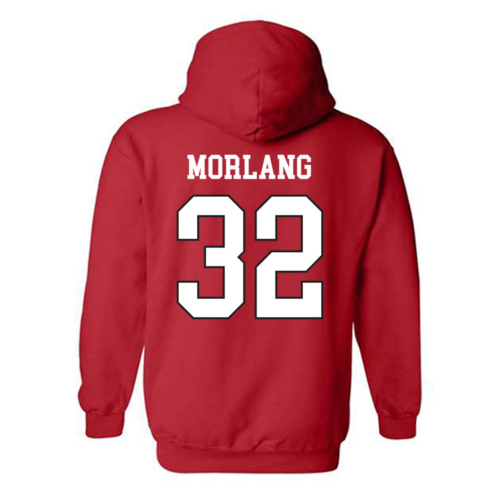 Maryland - NCAA Baseball : Nic Morlang - Classic Shersey Hooded Sweatshirt-1