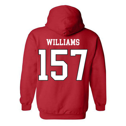 Maryland - NCAA Wrestling : Bradley Williams - Classic Shersey Hooded Sweatshirt-1
