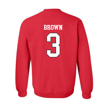 Maryland - NCAA Women's Volleyball : Ava Brown - Classic Shersey Crewneck Sweatshirt-1