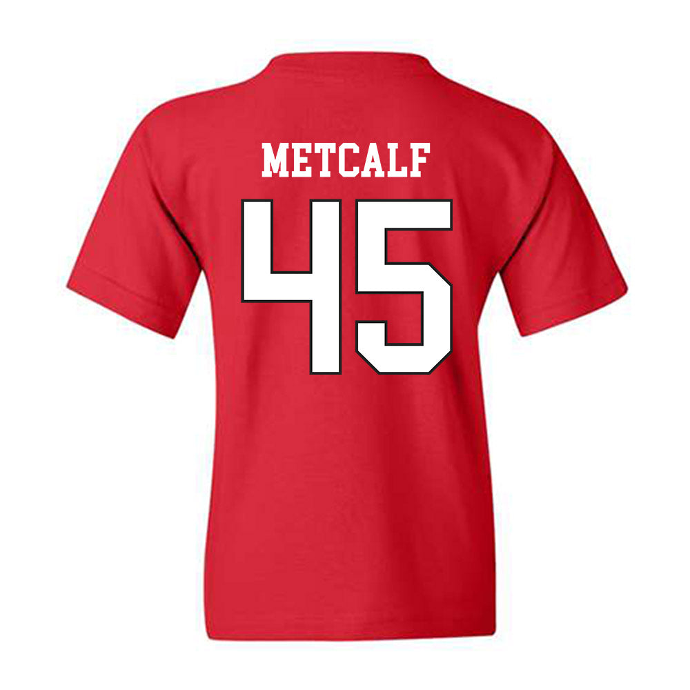 Maryland - NCAA Men's Basketball : Collin Metcalf - Classic Shersey Youth T-Shirt-1