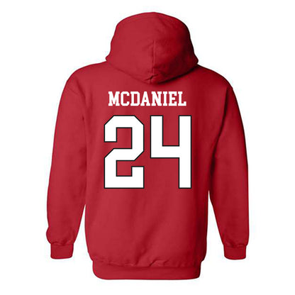 Maryland - NCAA Women's Basketball : Brianna McDaniel - Hooded Sweatshirt