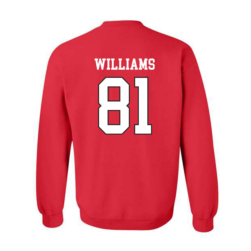 Maryland - NCAA Football : Javonte Williams - Classic Shersey Crewneck Sweatshirt-1