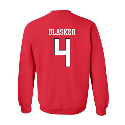 Maryland - NCAA Football : Jamare Glasker - Classic Shersey Crewneck Sweatshirt-1