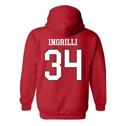Maryland - NCAA Women's Lacrosse : Lyla Ingrilli - Classic Shersey Hooded Sweatshirt-1