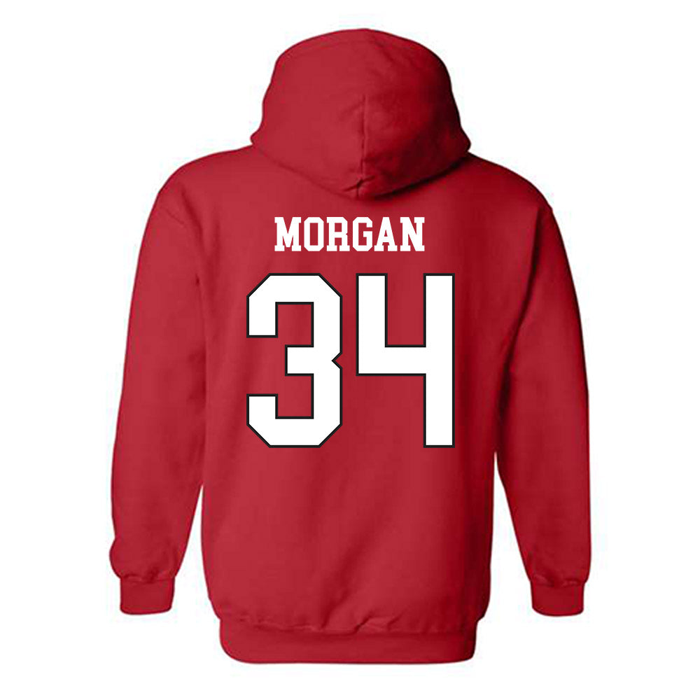 Maryland - NCAA Baseball : Jake Morgan - Classic Shersey Hooded Sweatshirt-1