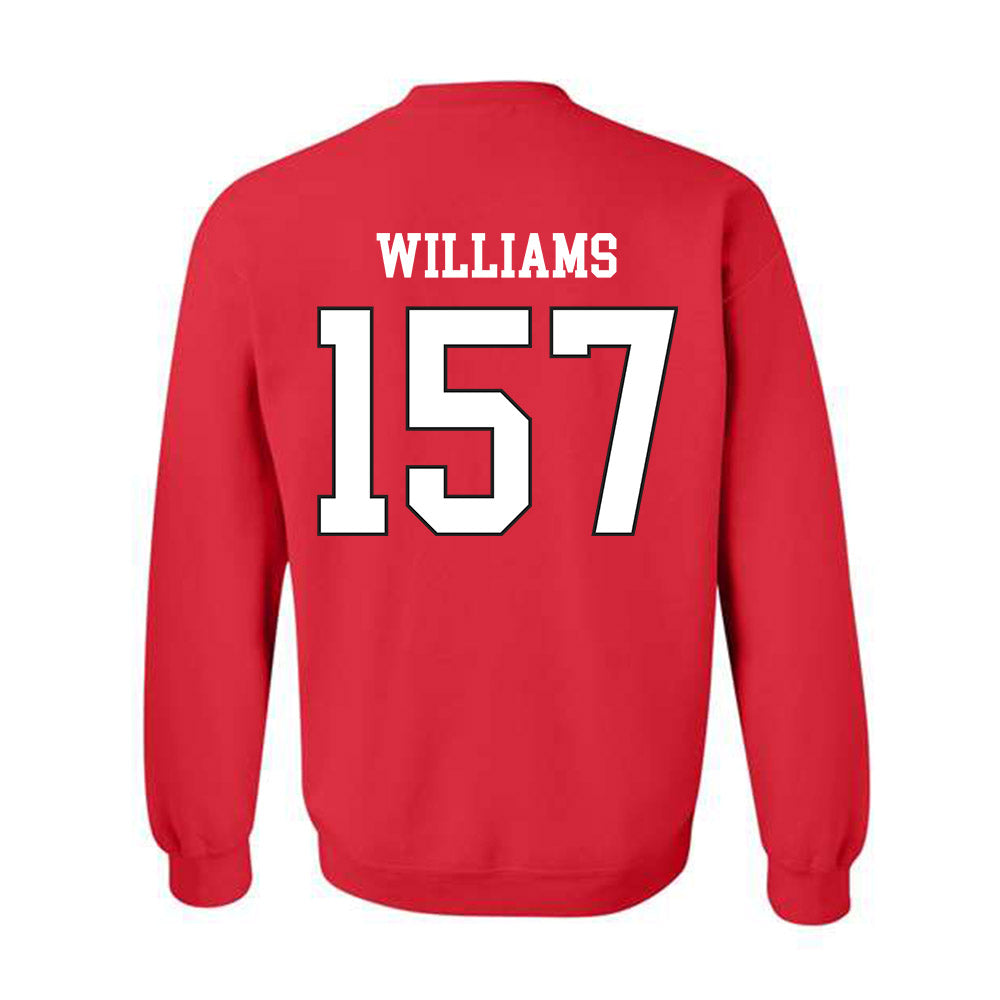 Maryland - NCAA Wrestling : Bradley Williams - Classic Shersey Crewneck Sweatshirt-1