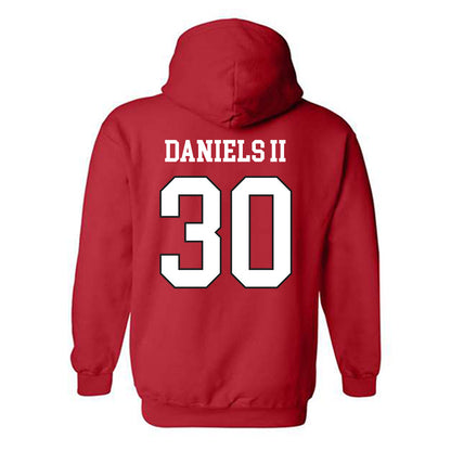 Maryland - NCAA Football : Travares Daniels II - Classic Shersey Hooded Sweatshirt-1