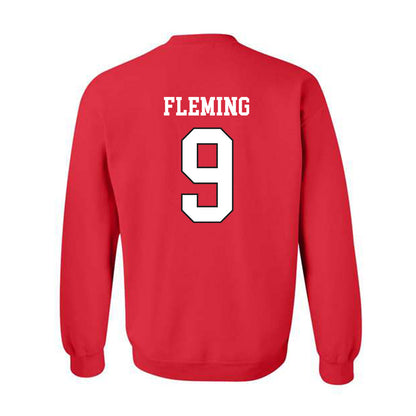 Maryland - NCAA Football : Dorian Fleming - Classic Shersey Crewneck Sweatshirt-1