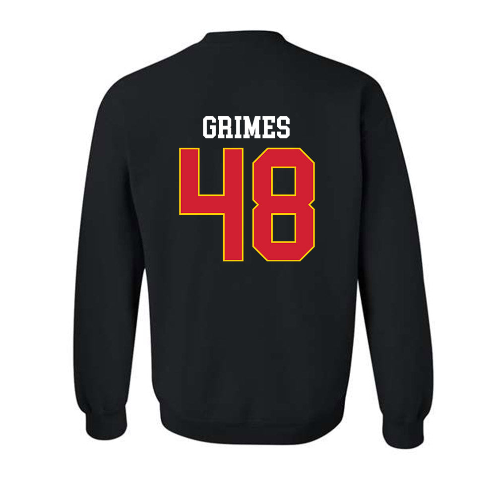 Maryland - NCAA Football : Darius Grimes - Classic Shersey Crewneck Sweatshirt-1