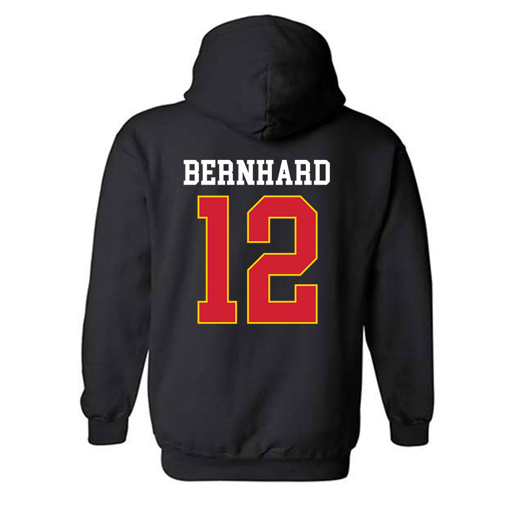 Maryland - NCAA Football : Nathan Bernhard - Classic Shersey Hooded Sweatshirt-1