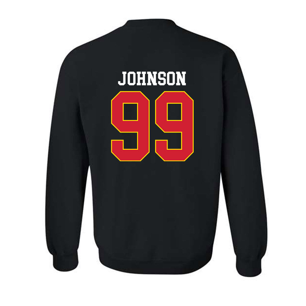 Maryland - NCAA Football : Lavon Johnson - Classic Shersey Crewneck Sweatshirt-1