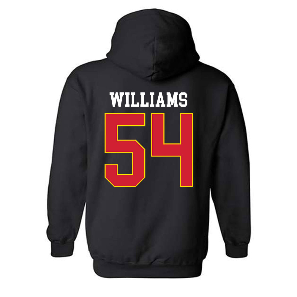 Maryland - NCAA Football : Lamar Williams - Classic Shersey Hooded Sweatshirt-1