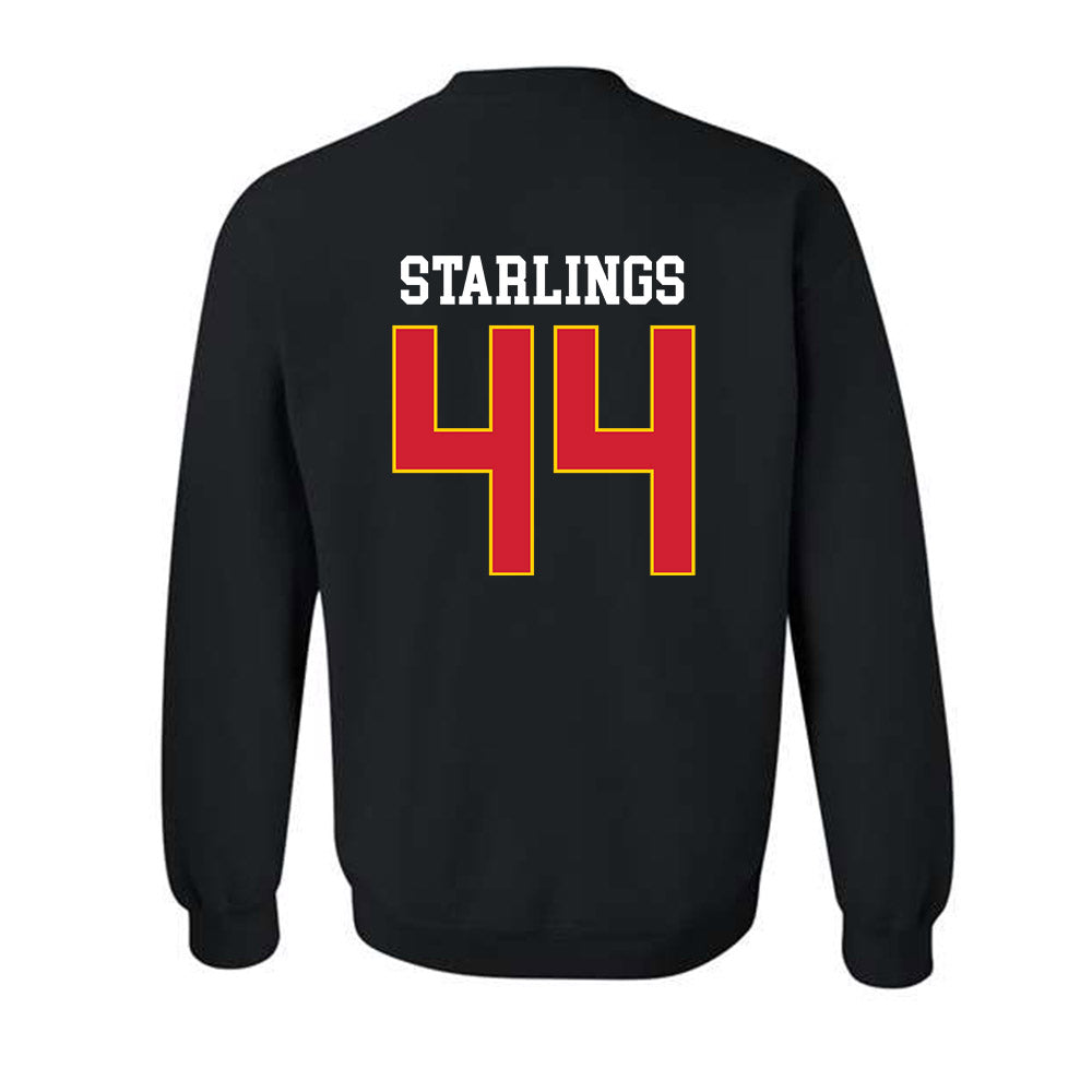 Maryland - NCAA Football : Joel Starlings - Classic Shersey Crewneck Sweatshirt-1