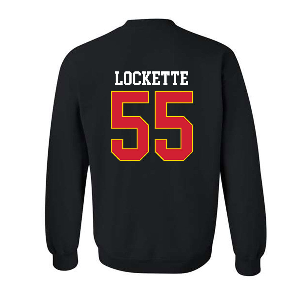Maryland - undefined : Tellek Lockette - Classic Shersey Crewneck Sweatshirt-1
