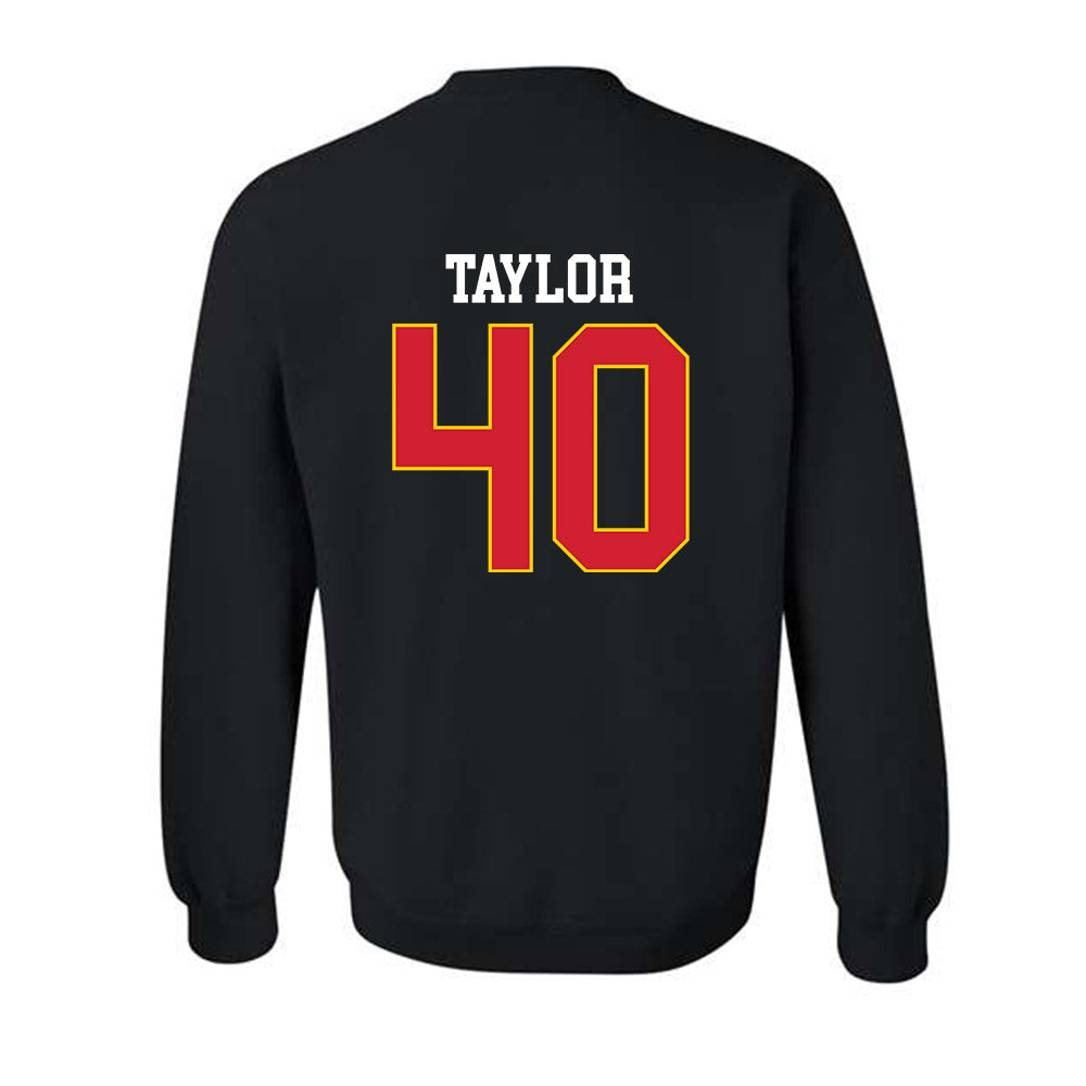 Maryland - NCAA Football : Nahsir Taylor - Classic Shersey Crewneck Sweatshirt-1