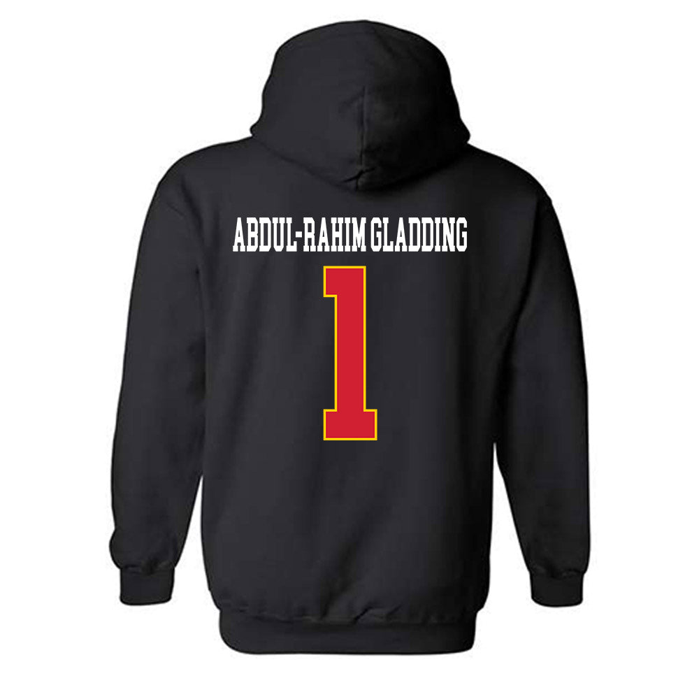 Maryland - NCAA Football : Naeem Abdul-Rahim Gladding - Classic Shersey Hooded Sweatshirt-1