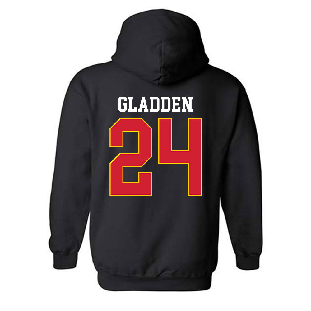 Maryland - NCAA Baseball : james gladden - Classic Shersey Hooded Sweatshirt-1