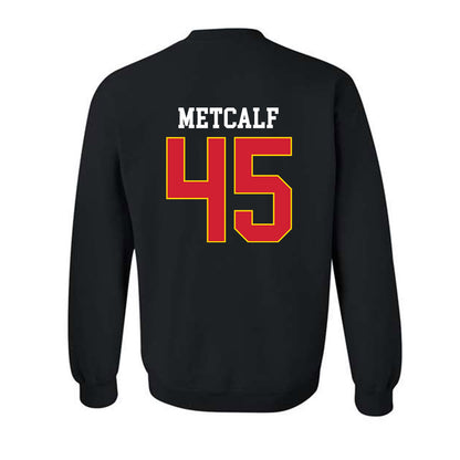 Maryland - NCAA Men's Basketball : Collin Metcalf - Classic Shersey Crewneck Sweatshirt-1