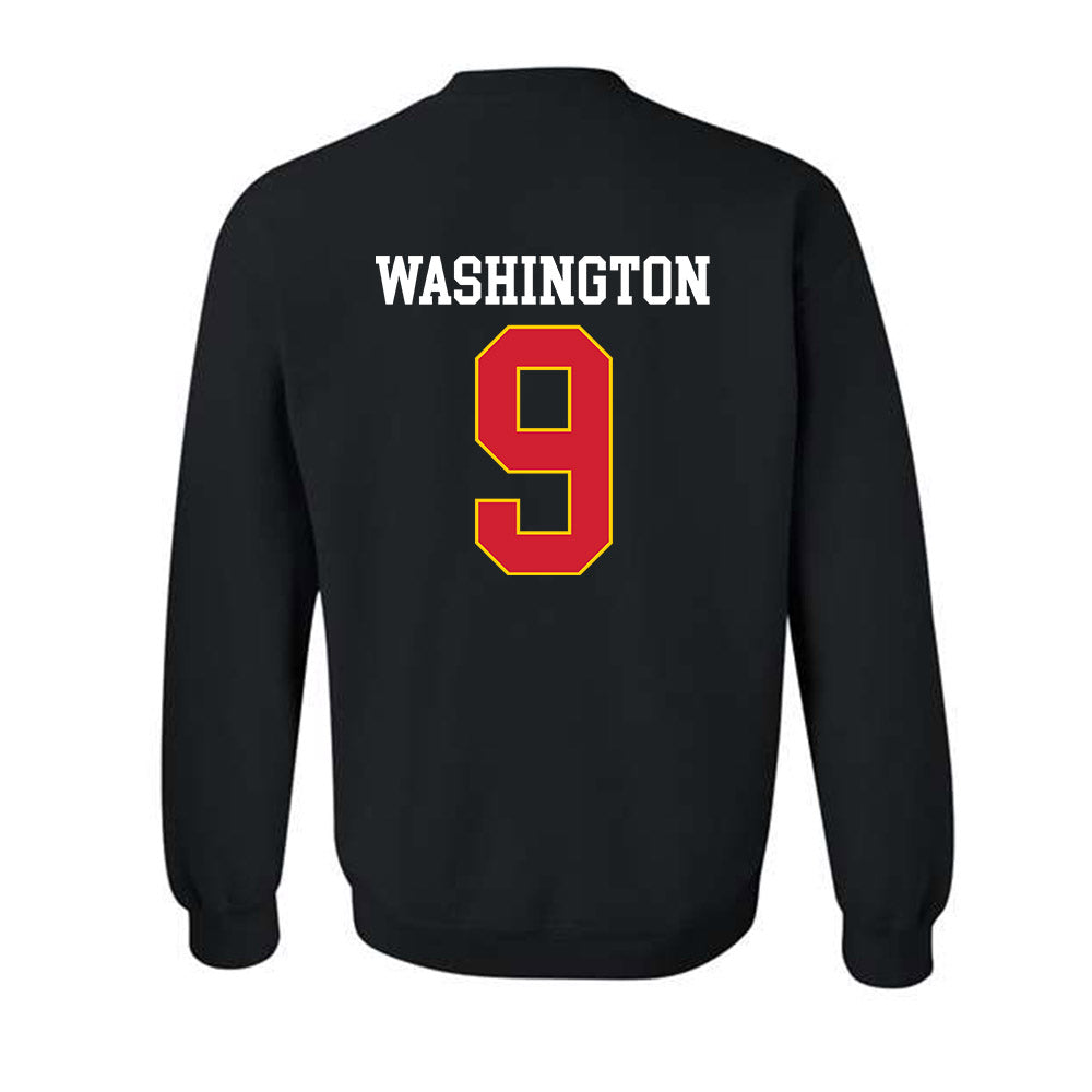 Maryland - NCAA Men's Basketball : Solomon Washington - Classic Shersey Crewneck Sweatshirt-1