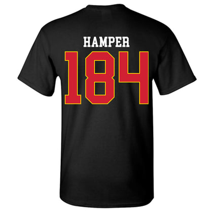 Maryland - NCAA Wrestling : Landon Hamper - Classic Shersey T-Shirt-1