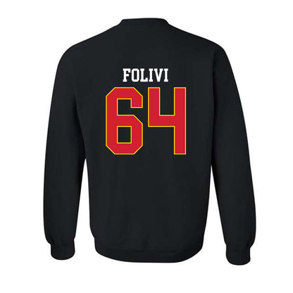 Maryland - NCAA Football : Aaron Folivi - Classic Shersey Crewneck Sweatshirt