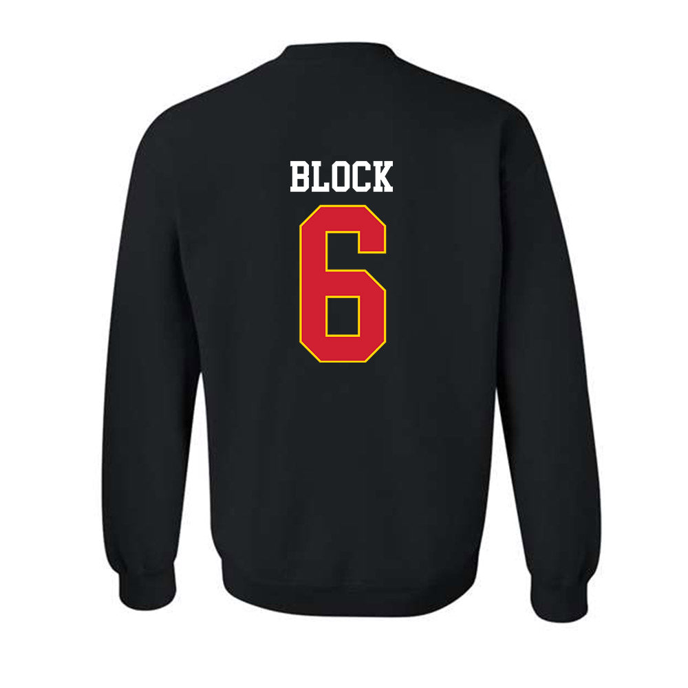 Maryland - NCAA Women's Lacrosse : Keeley Block - Classic Shersey Crewneck Sweatshirt-1