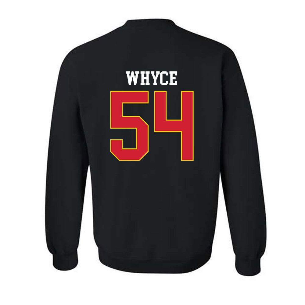 Maryland - NCAA Football : JaMarcus Whyce - Classic Shersey Crewneck Sweatshirt-1