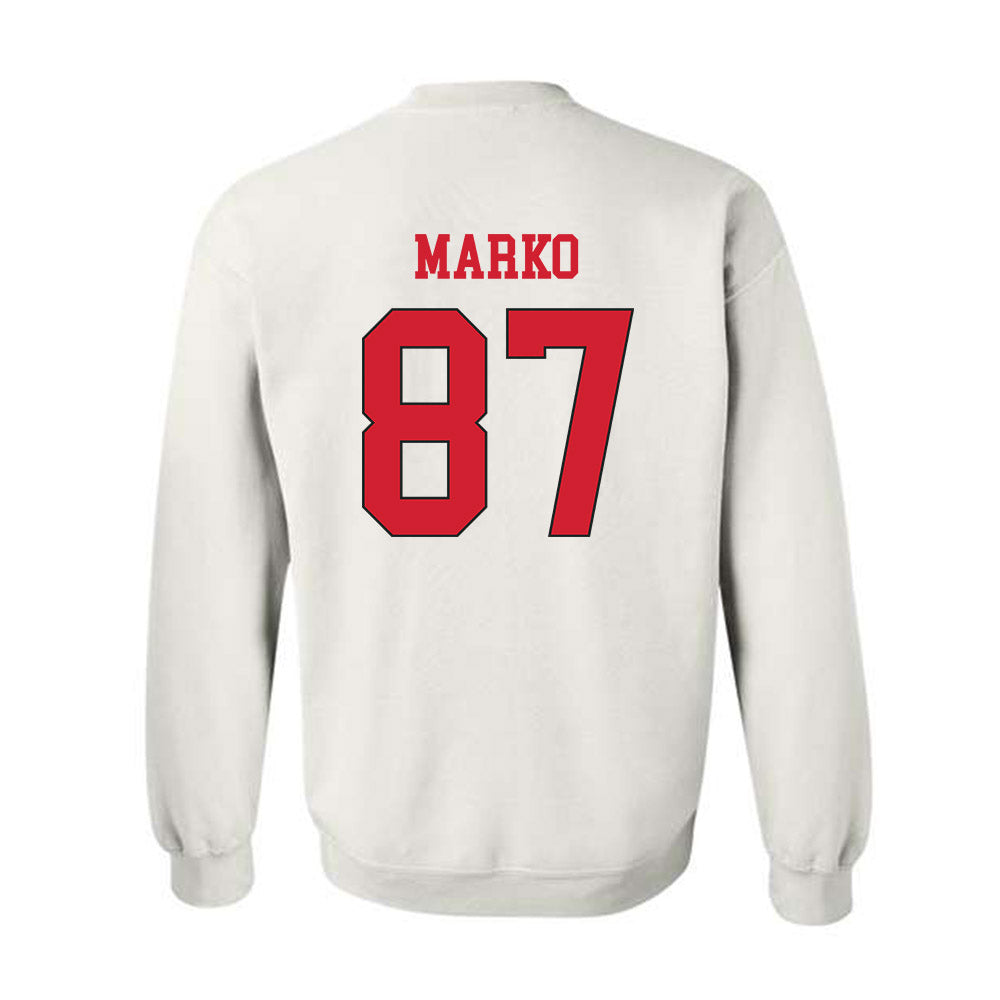 Maryland - undefined : Brayden Marko - Classic Shersey Crewneck Sweatshirt-1