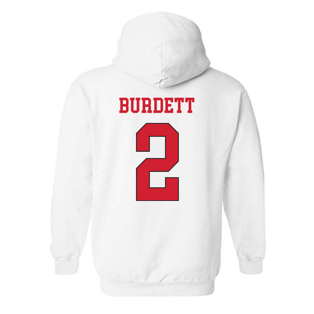 Maryland - NCAA Men's Soccer : Luke Burdett - Classic Shersey Hooded Sweatshirt-1