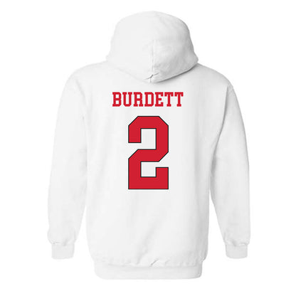 Maryland - NCAA Men's Soccer : Luke Burdett - Classic Shersey Hooded Sweatshirt-1