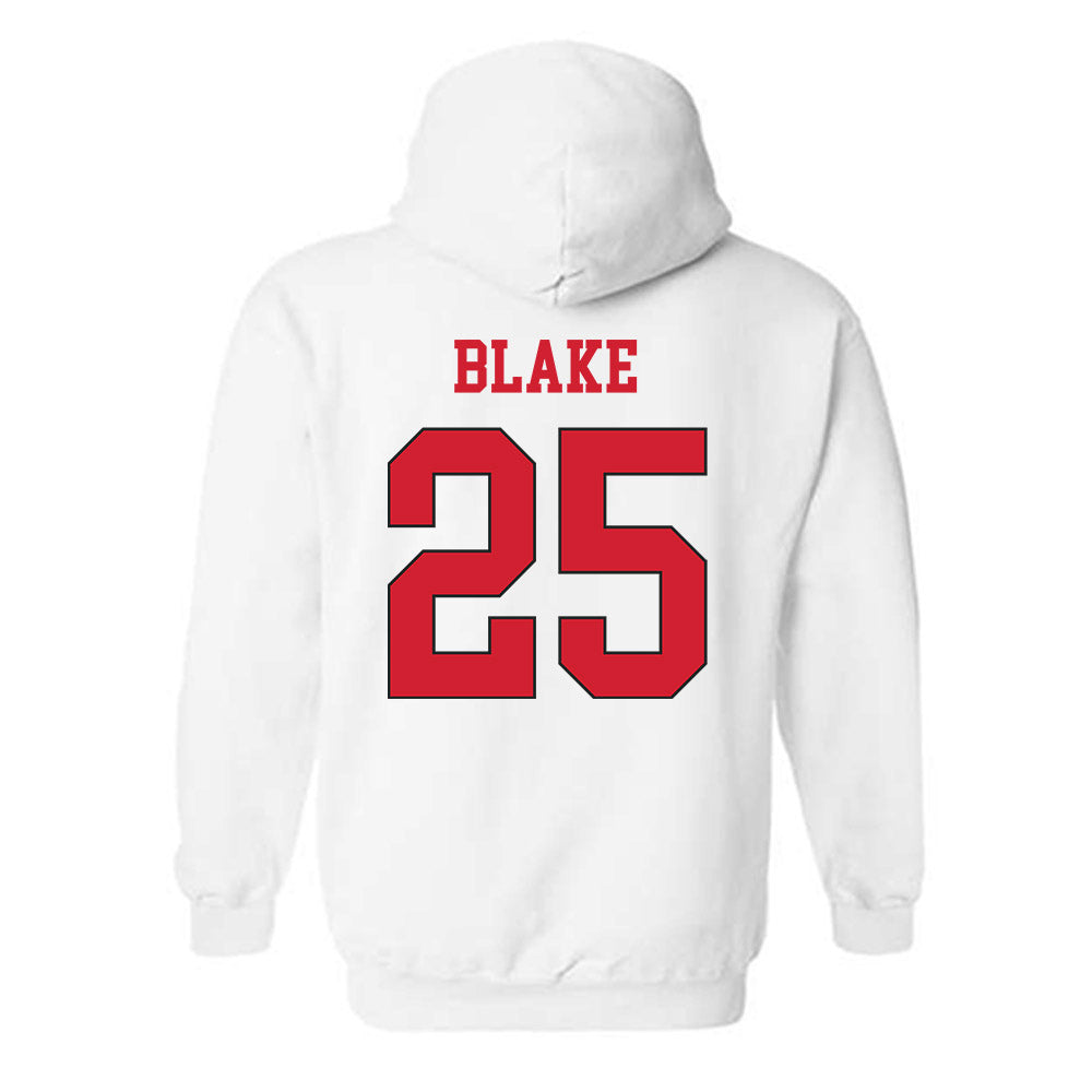 Maryland - Men's Basketball Alumni : Steve Blake - Classic Shersey Hooded Sweatshirt-1