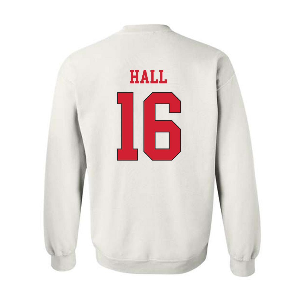 Maryland - NCAA Football : Damon Hall - Classic Shersey Crewneck Sweatshirt-1