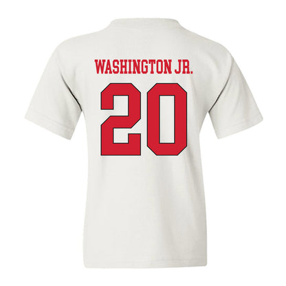 Maryland - NCAA Football : Ontario Washington Jr. - Classic Shersey Youth T-Shirt-1