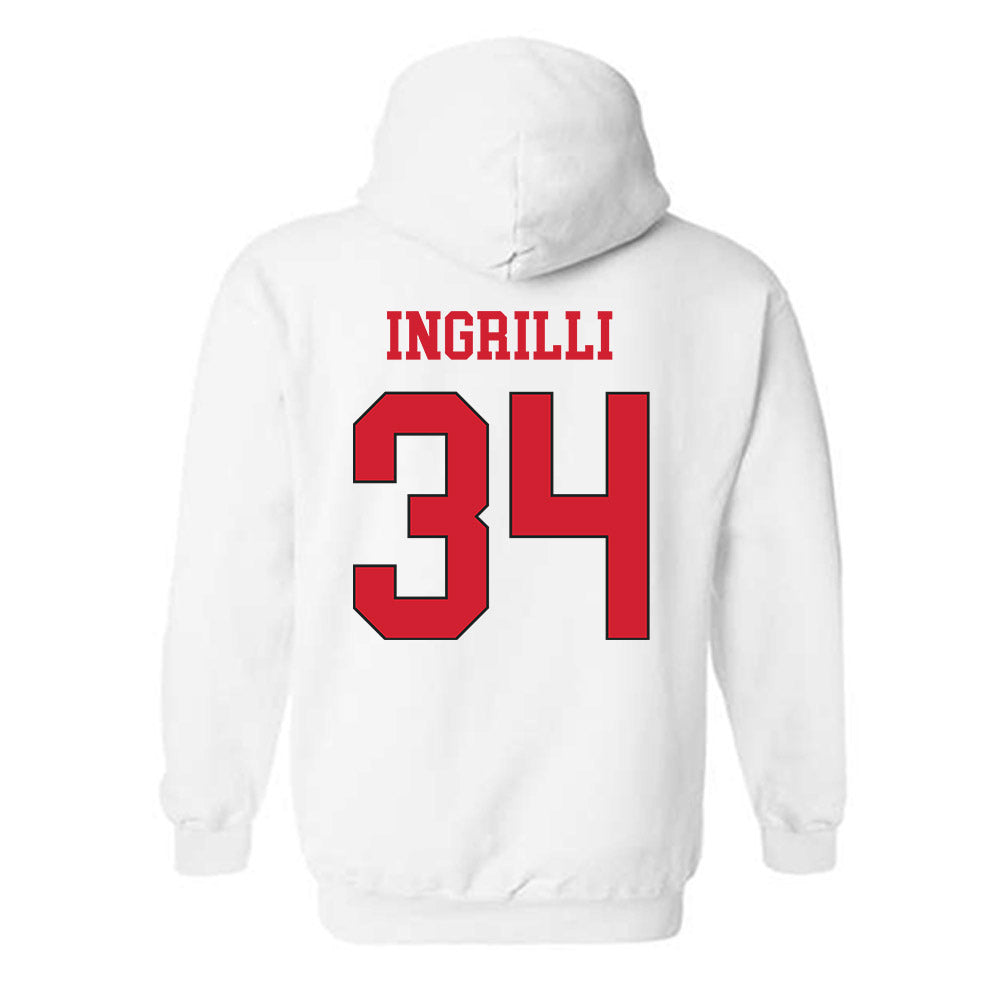 Maryland - NCAA Women's Lacrosse : Lyla Ingrilli - Classic Shersey Hooded Sweatshirt-1